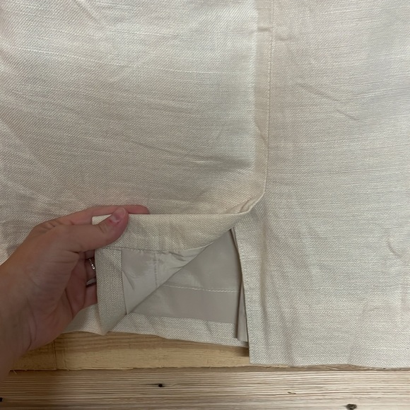 Banana Republic size 4 Stretch Khaki Color Knee-Length Pencil Skirt with Pockets - Picture 8 of 10